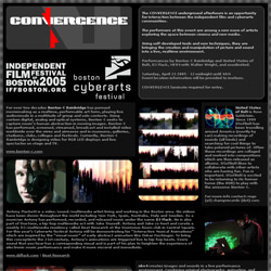 Convergence event - Boston Independent Film Festival and Boston Cyberarts Festival