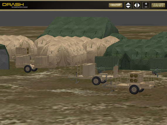 full-screen 3D view