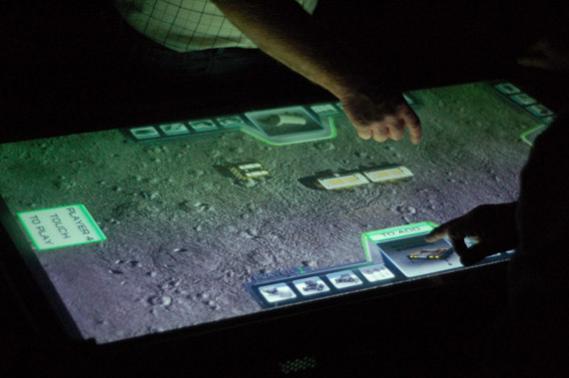 The lunar mission (version 1) table in use