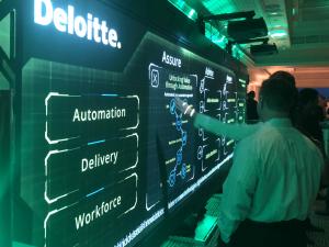 Deloitte Interactive Touchwall