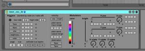 Laser control system